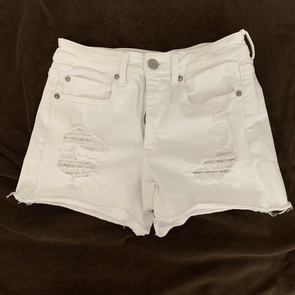 American Eagle White Shorts